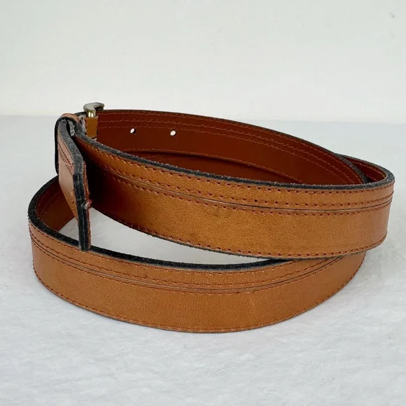 Levi's Vintage Tan Brown Leather Belt
